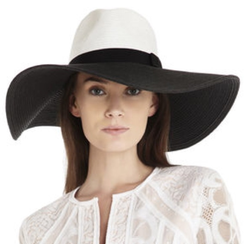 Bcbg Maxazria Color Block Floppy Hat - image 6